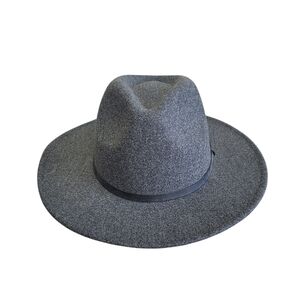 GOODFELLOW & Co Grey Black Felt Fedora Hat Size L/XL